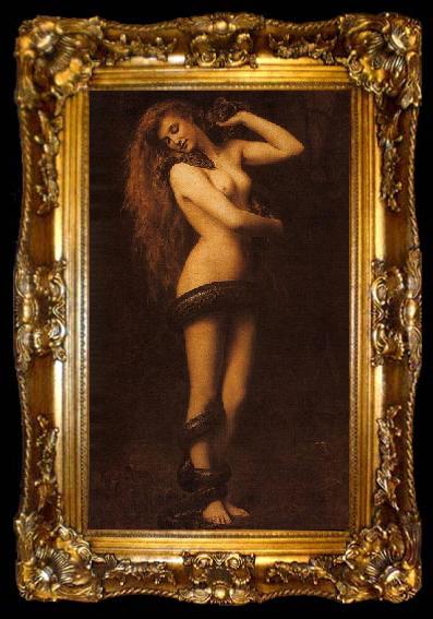 framed  John Collier Lilith, ta009-2